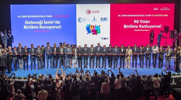 90. İzmir Enternasyonal Fuarı açıldı