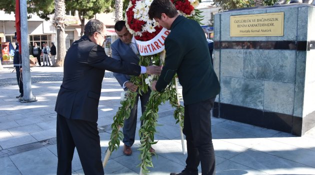 DİKİLİ’DE MUHTARLAR GÜNÜ COŞKUYLA KUTLANDI