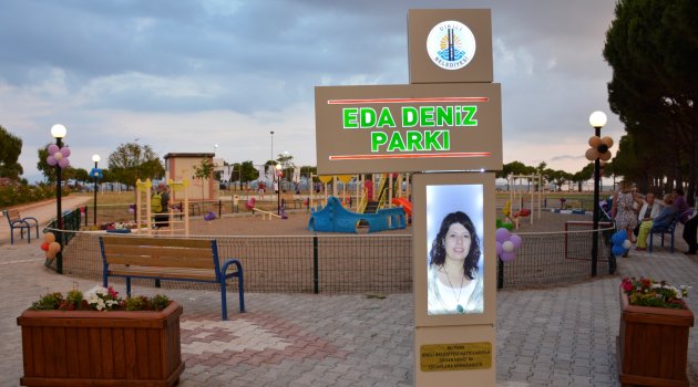 Eda Deniz’in adı Çandarlı’da ölümsüzleşti