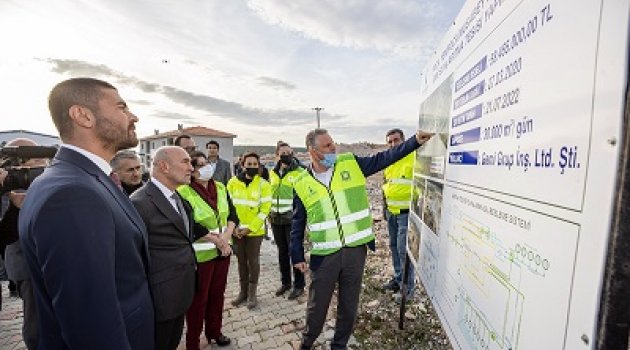 Foça’ya yıllık 11 milyon metreküp içmesuyu sağlayacak 