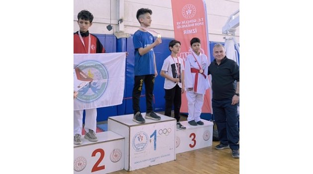 FOÇALI KÜÇÜK KEREM İL ÜÇÜNCÜSÜ OLDU