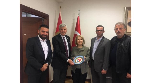 İzmir Bosna Sancak Derneğinden, Karadağ Türk Büyükelçisine Ziyaret