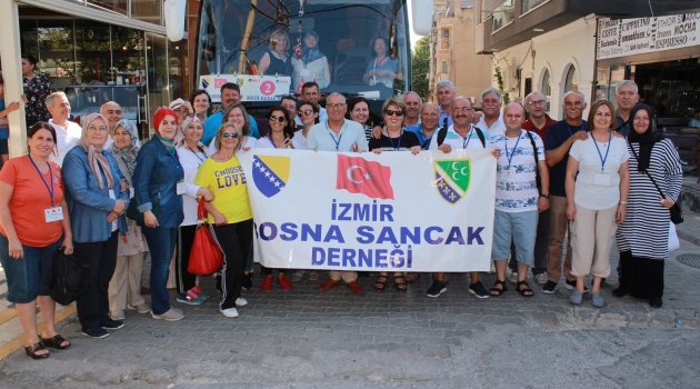 İzmir Bosna Sancak Dernek Üyeleri Srebrenitsa’yı yalnız bırakmadı