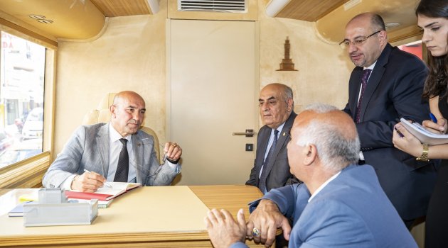 İzmir’de seyyar makam dönemi başladı