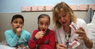 Bucalı miniklere ağız ve diş sağlığı eğitimi