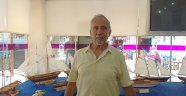 DENİZE ÖZLEMİNİ MAKET TEKNELER YAPARAK GİDERİYOR