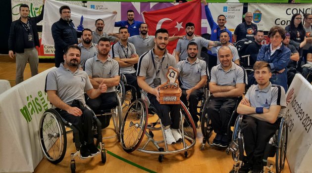 Tekerlekli Sandalye Basketbol Takımı  Avrupa üçüncüsü oldu 