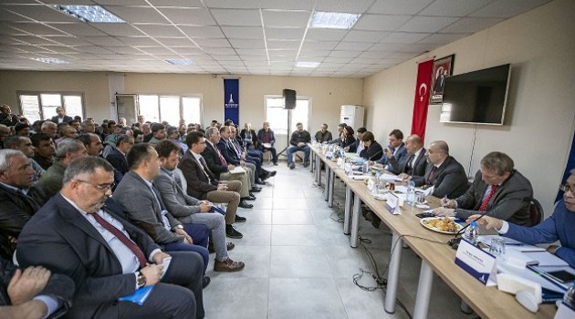 Tunç Soyer Bayındırlı muhtarları dinledi