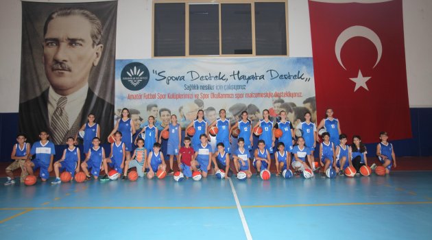 Yaz spor okullarında muhteşem final